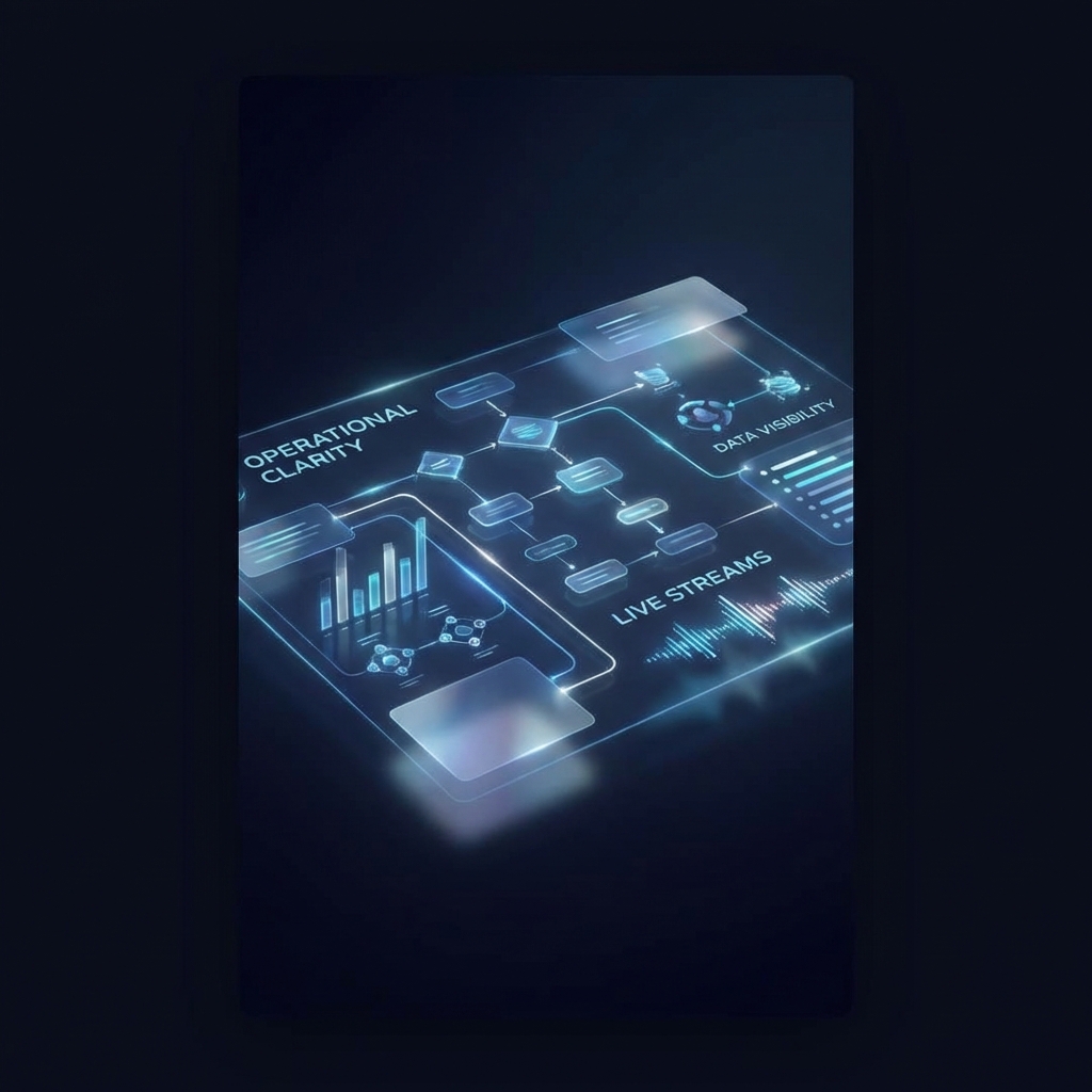 Data flow and operations visualization